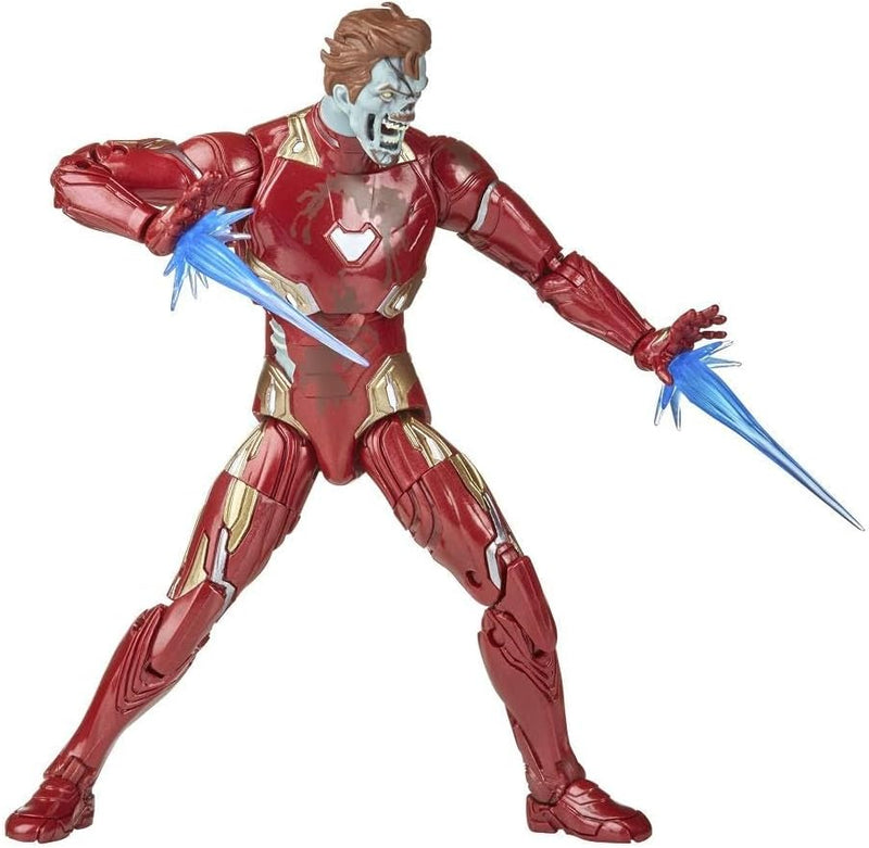 Hasbro Marvel Legends Series MCU Disney Plus What If Zombie Iron Man Marvel Action-Figur, 4 Accessoi