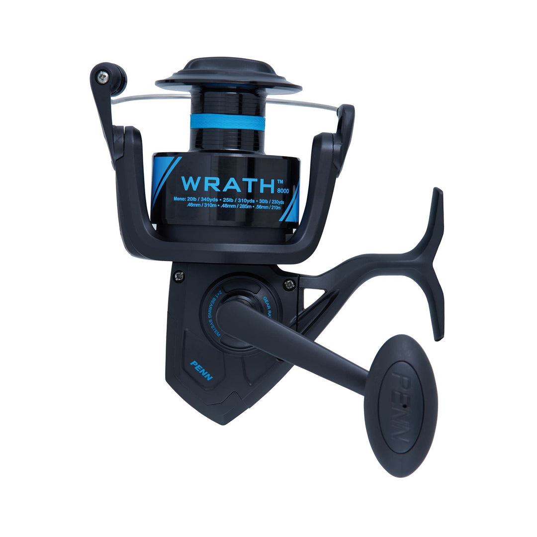 PENN Wrath Spinning Angelrolle – WRTH2500C 8000, 8000