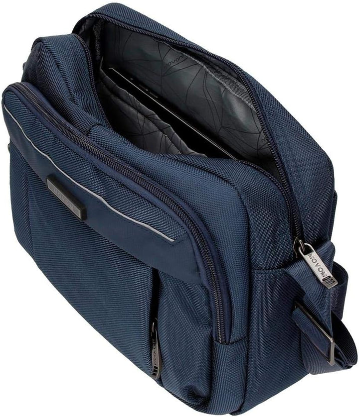 Movom Clark Umhängetasche Blau 27x21,5x10 cms Polyester Portatablet 9" Tablett-Schultergurt Blau, Ta