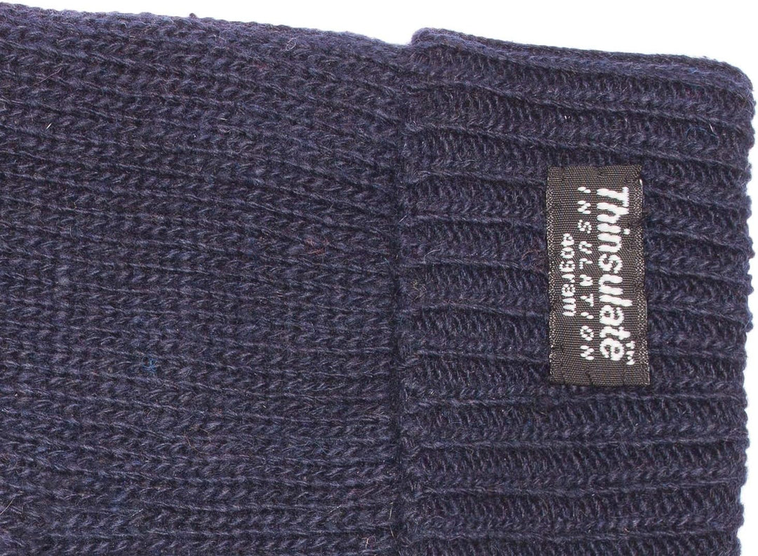 EEM Damen Strickhandschuhe, weiche Wolle, Thinsulate Thermofutter L-XL Marine, L-XL Marine