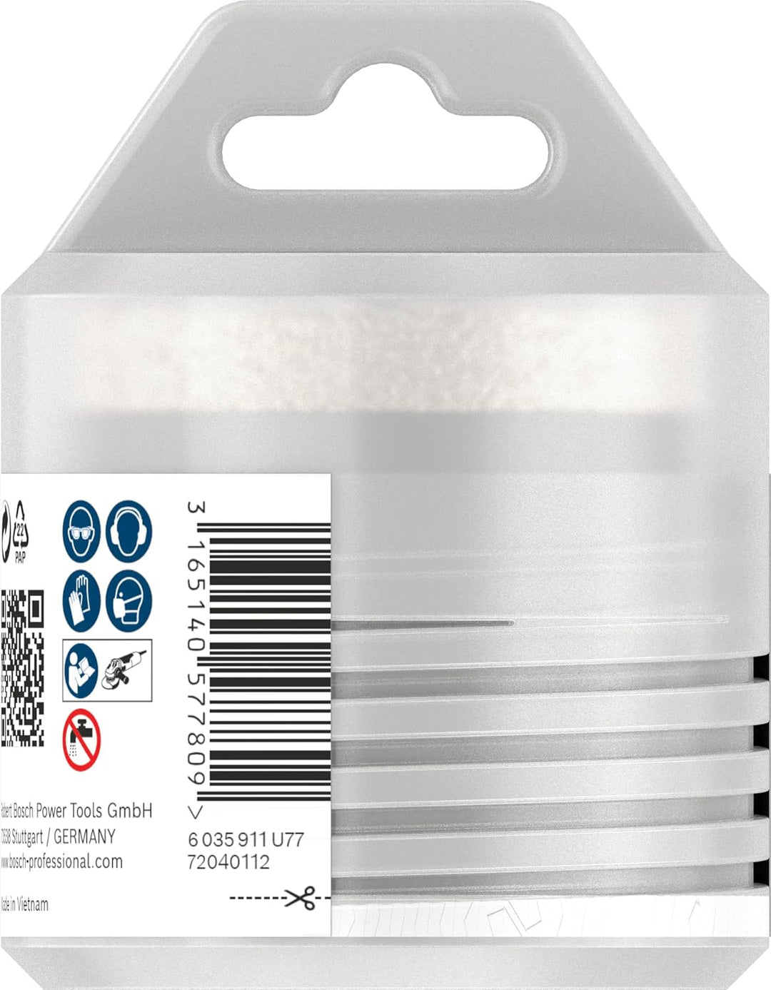 Bosch Professional 1x Diamanttrockenbohrer Dry Speed Best for Ceramic (für Trockenbohren von Hartker