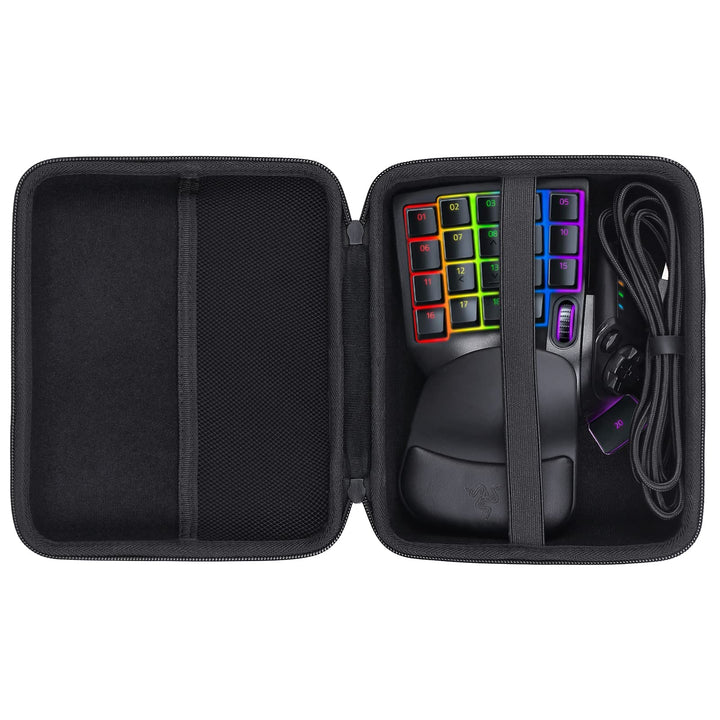 co2CREA case Harte reiseschutzhülle Etui Tasche für Razer Tartarus Pro / V2 Gaming Keypad (Nur Tasch