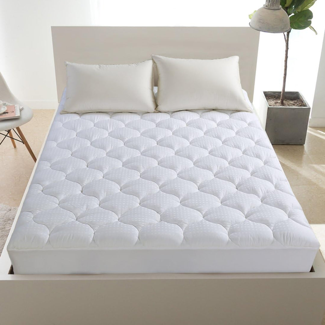 LEISURE TOWN könig matratze pad Abdeckung kühlmatratzenauflage Cotton top Pillow top mit Schnee down