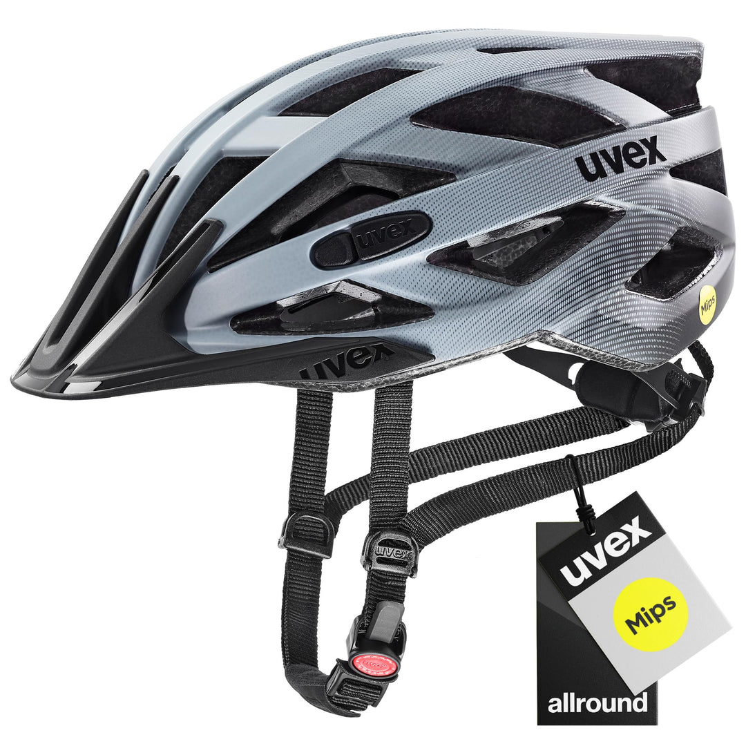 uvex i-vo cc MIPS - Leichter Allround-Helm für Damen und Herren - MIPS-Sysytem - erweiterbar mit LED