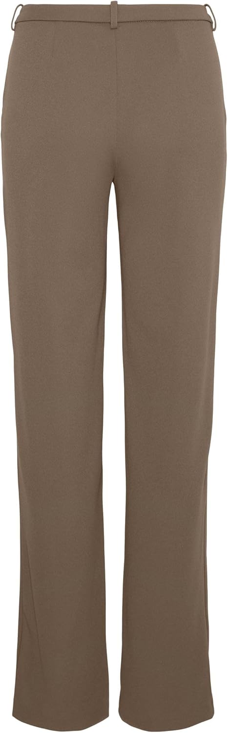 Vero Moda Female Hose VMZAMIRA Mittlere Taille Hose XS / 34L Fossil, XS / 34L Fossil