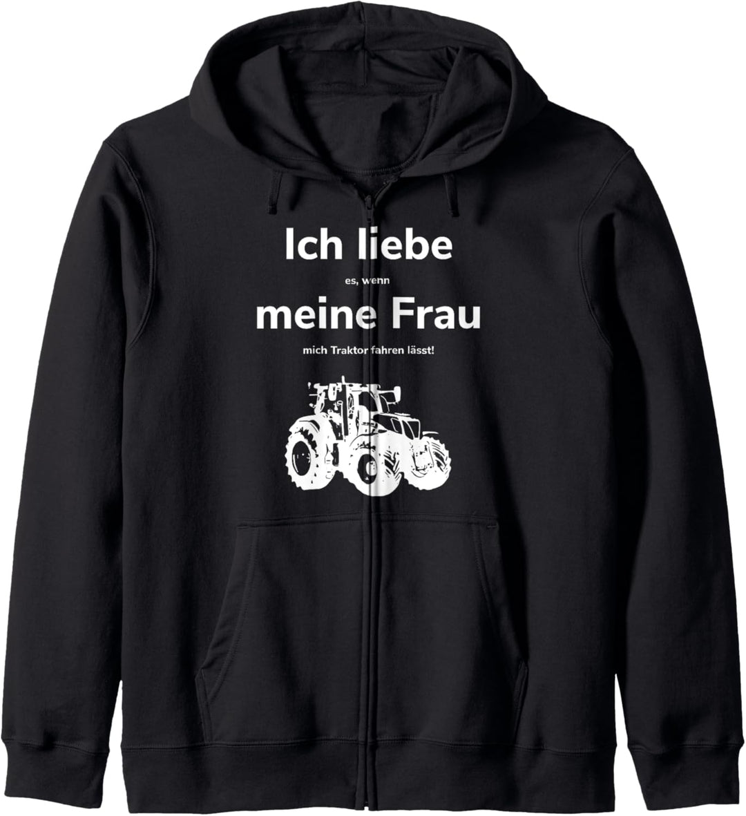 Landwirt Landwirtschaft Bauer Traktor Trecker Ehe-Mann Kapuzenjacke