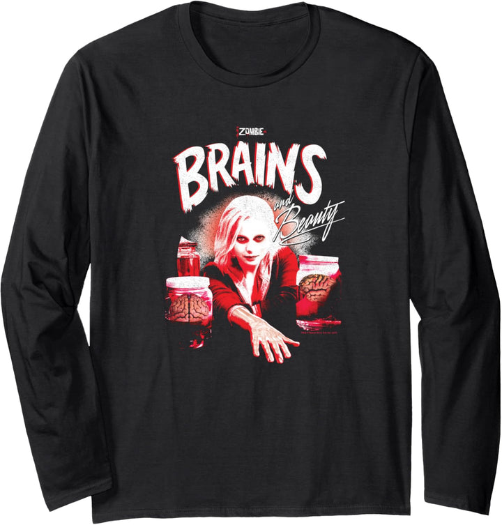 iZombie Brains and Beauty Langarmshirt