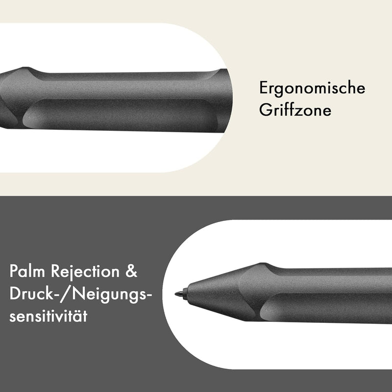 LAMY Safari Twin Pen All Black EMR Stylus 2-in-1 Kugelschreiber in der Farbe Schwarz für den flexibl