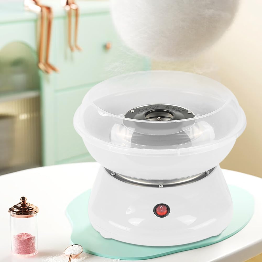 Supfine Zuckerwattemaschine für zu Hause | Zuckerwattemaschine für Zuhause | Zuckerwatte für Kinderp