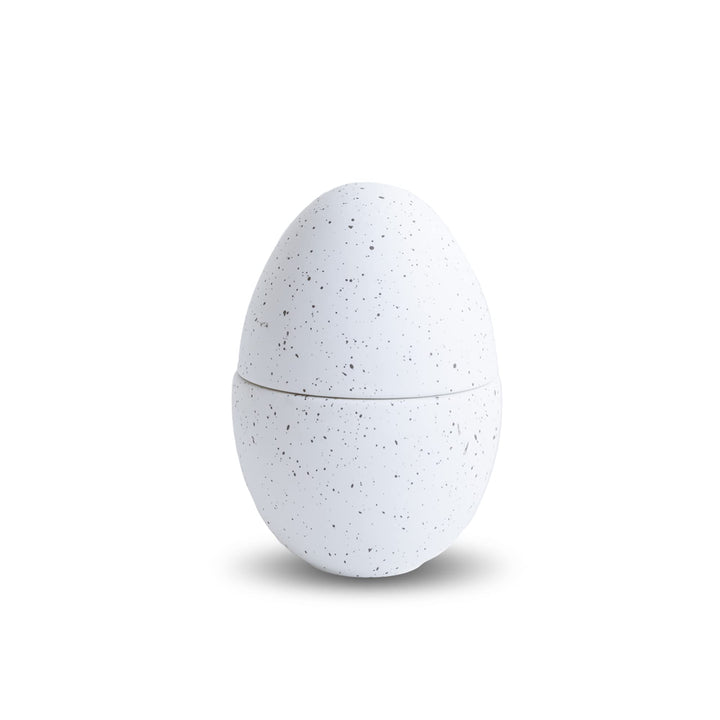Cooee Design Bonbonniere 14cm White , Osterdekoration, Bonbonschale, Schale, Osterei, HI-056-01-WH