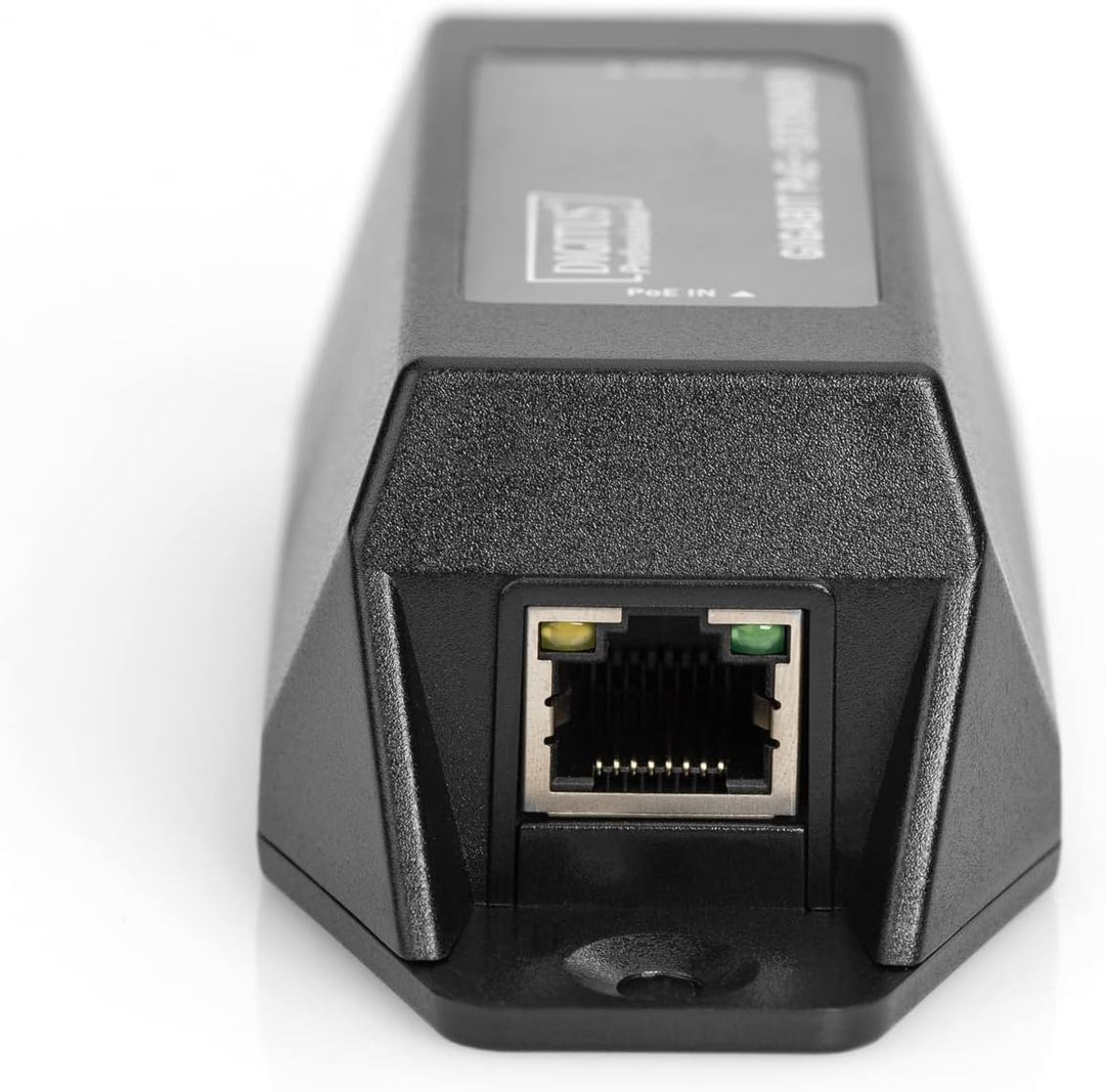 DIGITUS PoE+ Repeater - Reichweite +100 m - Kaskadierkar bis 500 m Gesamtreichweite (4 Geräte) - PoE
