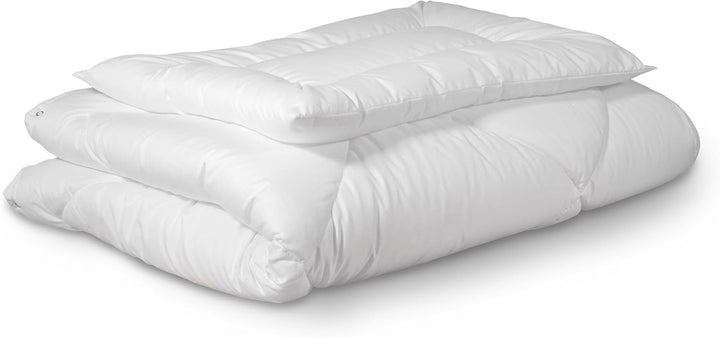 Ehrenkind® Kinder-Steppbetten-Set 4 Jahreszeiten Baumwolle | Kinder-Decke + Kissen | Standard 100 by