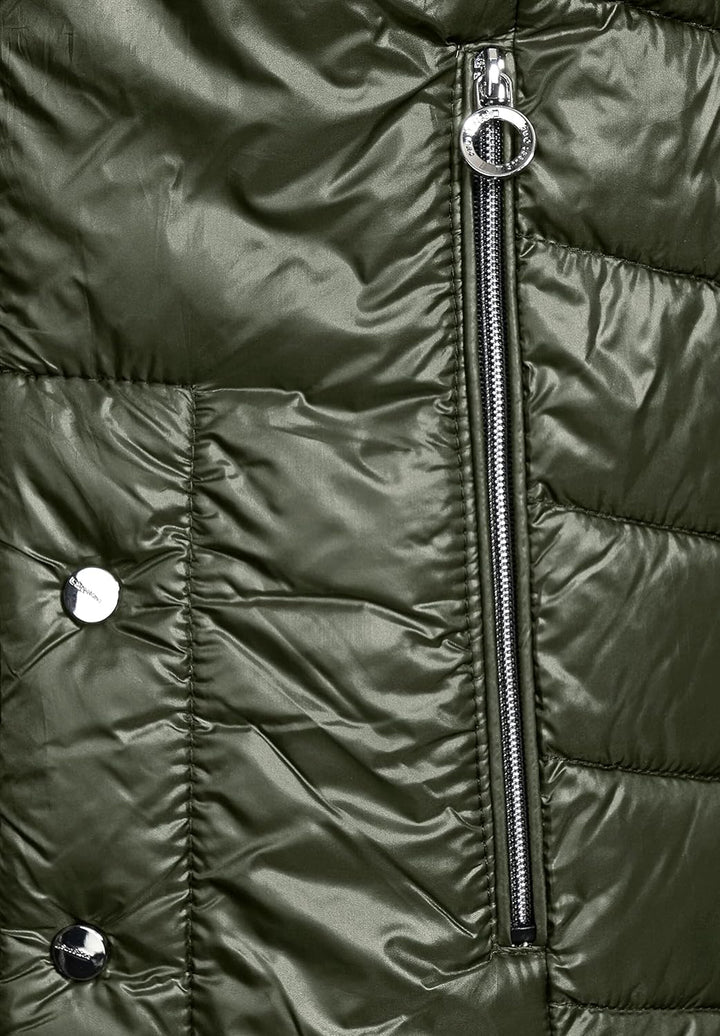 Street One Damen Steppjacke 34 Homey Green, 34 Homey Green