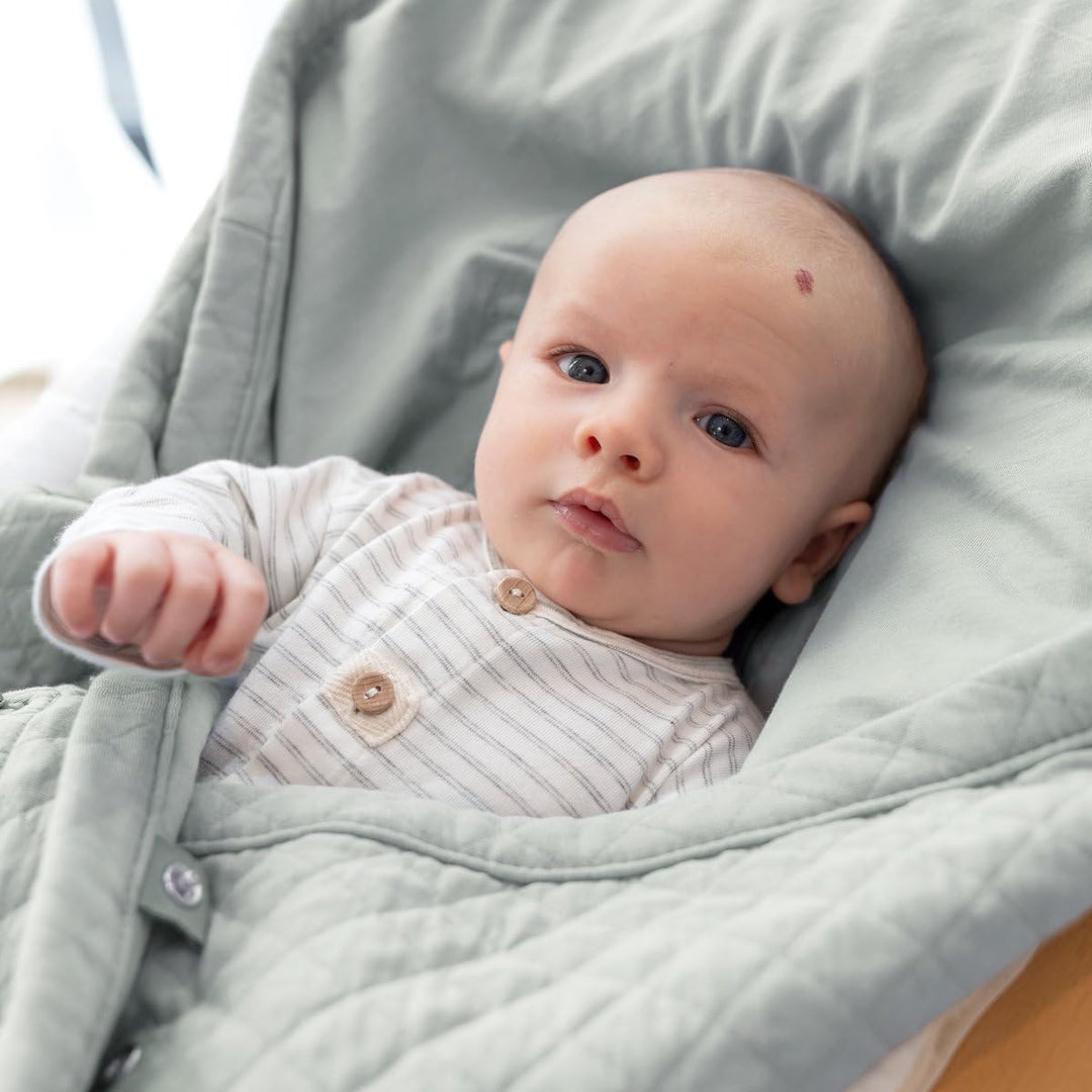 BEMINI Wickeldecke Quilted + Jersey Lunar, Lunar