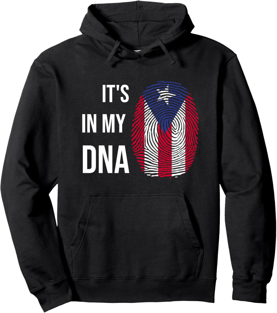 Puerto Rico DNA Karibikinsel Urlaub Puerto Rico Pullover Hoodie