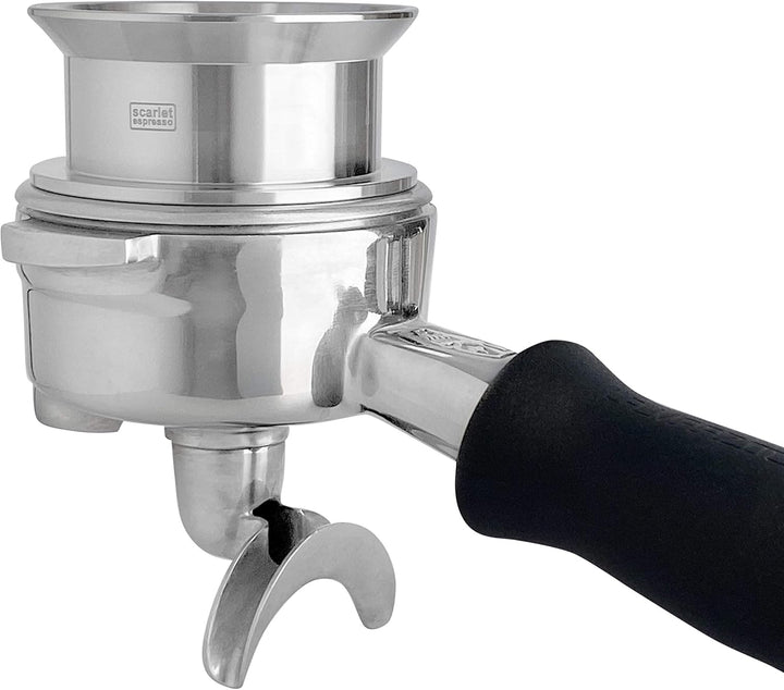 Präzisions-Trichter »Barista Cono Forte 58 mm« aus Edelstahl für Siebträger, Dosing Funnel Fülltrich