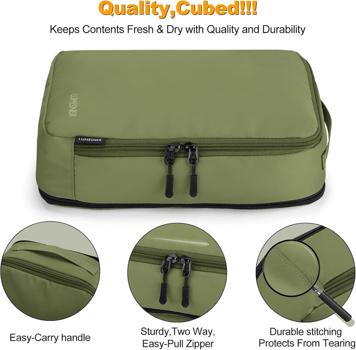 Koffer Organizer Set 8-teilig, Packtaschen für Koffer, Packing Cubes Set für Reise,Packtaschen mit K