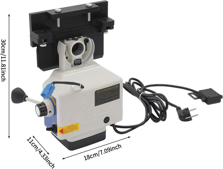 Vorschubantrieb Für Fräsmaschine Mit Regelbarer Drehzahl, Power Feed Motor 220V Für Bohrwerk, Koaxia