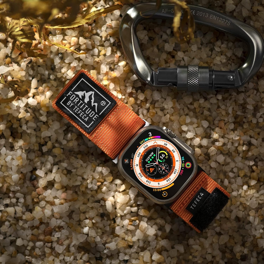 Tefeca Fortitude Serie Ultrawide Armband Kompatibel mit Apple Watch Ultra/Ultra2 Serie 9/8/SE2/7/6/S