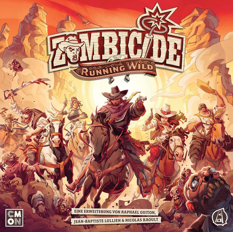 CMON | Zombicide: Undead or Alive – Running Wild | Erweiterung | Kennerspiel | Dungeon Crawler | 1-6