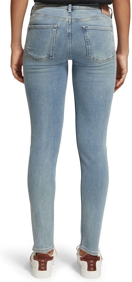 Scotch & Soda Damen Bohemienne Mid-Rise Skinny Jeans 28W / 30L Waterways, 28W / 30L Waterways