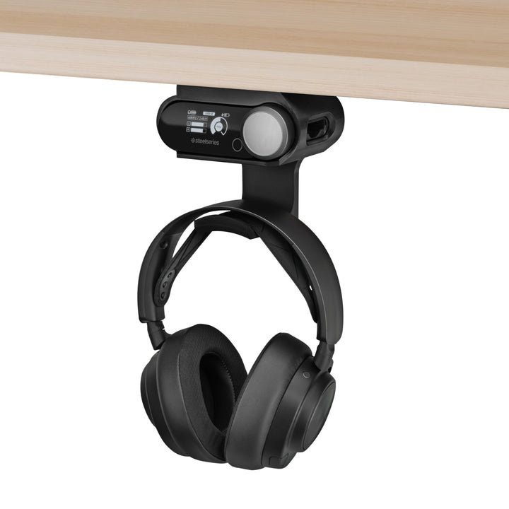 BRAINWAVZ Untertisch-Kopfhörer-Aufhänger für Steelseries Arctis Nova Pro kabellose Headsets mit Dock