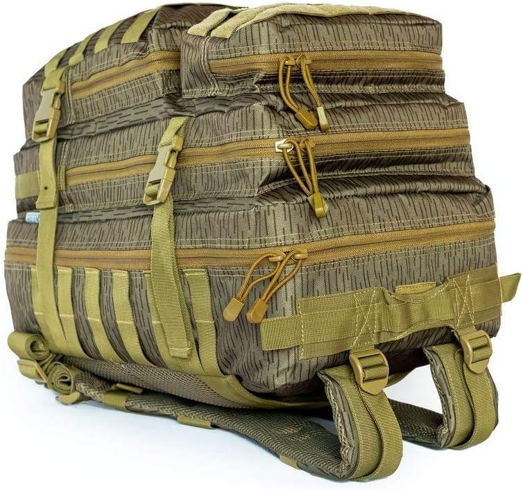 US Army Assault Pack II Rucksack Einsatzrucksack Back 50 ltr. Liter in NVA Strichtarn