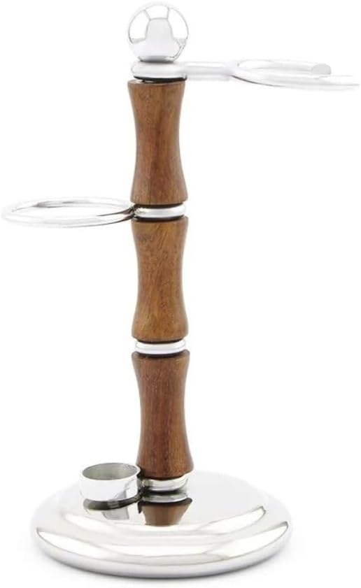 Haryali London Klassisches 5-in-1 Rasierset, Rasiermesser, Rasierpinsel, Rasierständer, Rasierschale