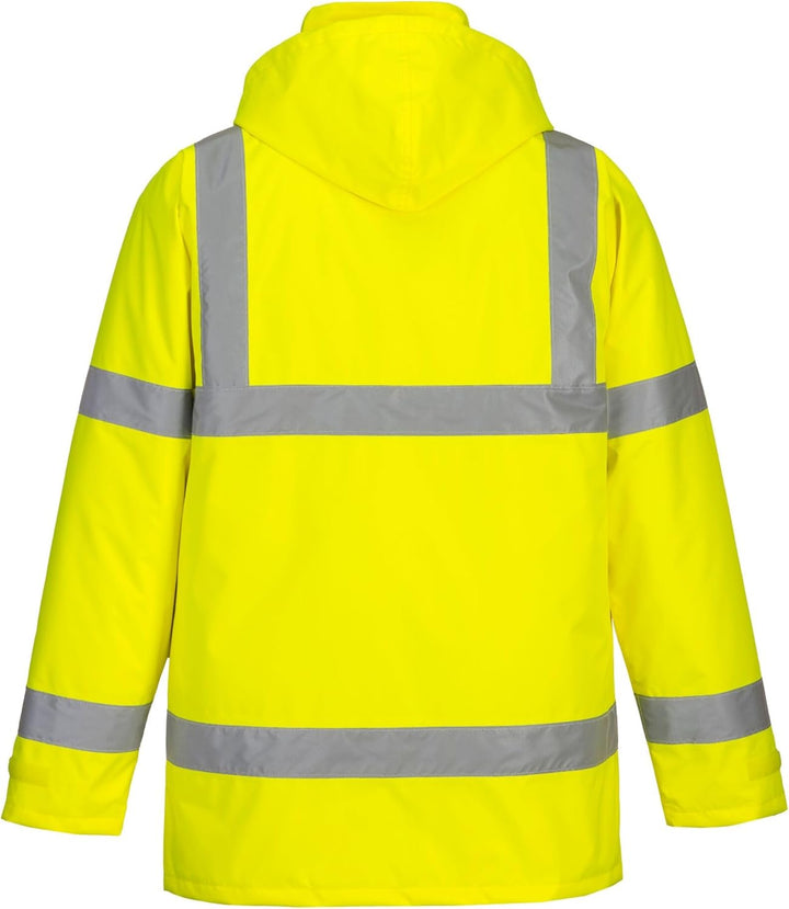 Portwest S460 Wasserdichte Komfort Hi-Vis Winter-Verkehrsjacke Gelb, XL XL Gelb, XL Gelb