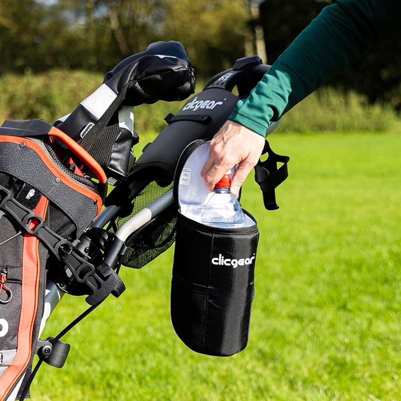 Clicgear Golf Trolley Cooler Tube Insulated Drinks Bag,Black Einzelbett, Einzelbett