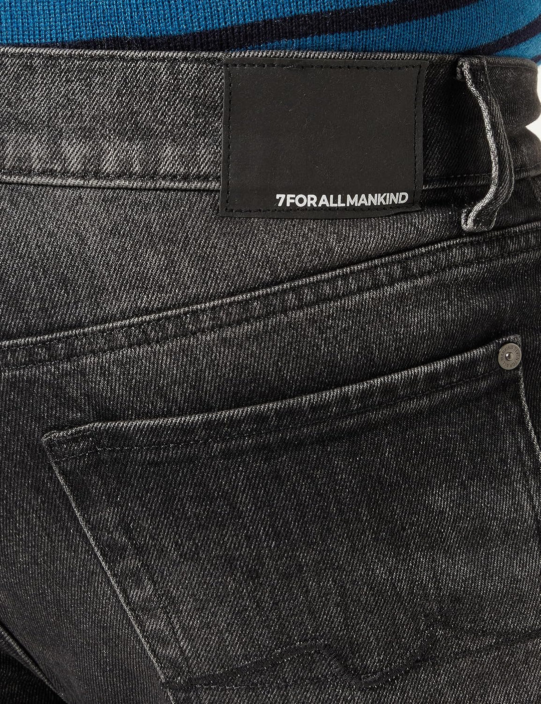 7 For All Mankind Herren Jeans 40 Schwarz, 40 Schwarz