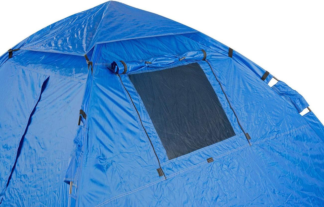 Semptec Urban Survival Technology Campingzelte: Automatik-Kuppelzelt für 4 Personen, 5.000 mm Wasser