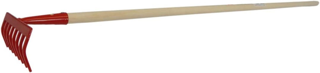 Gartenrechen - 8-Zinken Spezialstahl, schmal mit Holzstiel 150cm von SHW-FIRE 8 Zinken, 8 Zinken