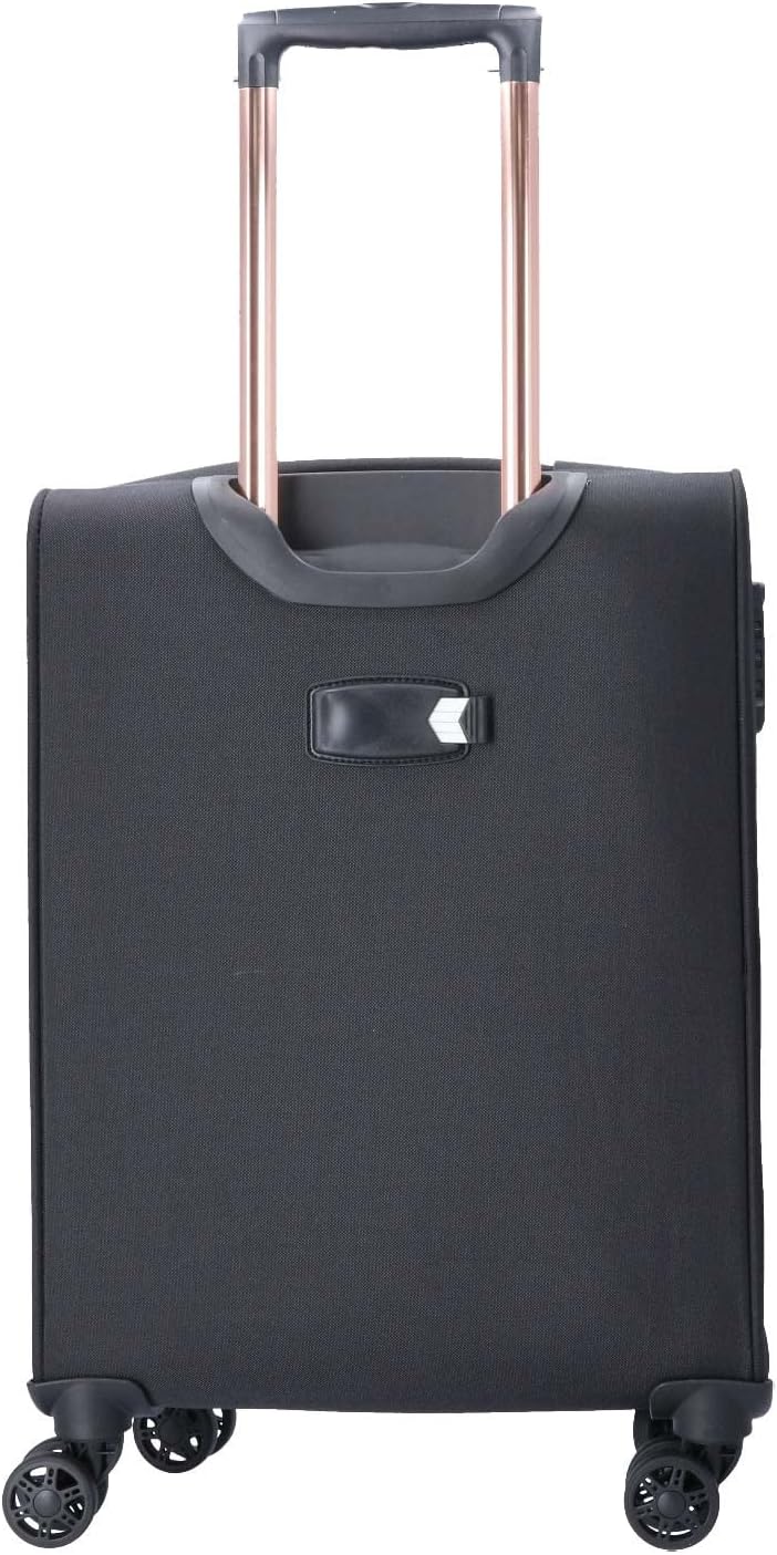 TheTrueC 4 Rollen Koffer Superlight 55cm Kopenhagen black/rose
