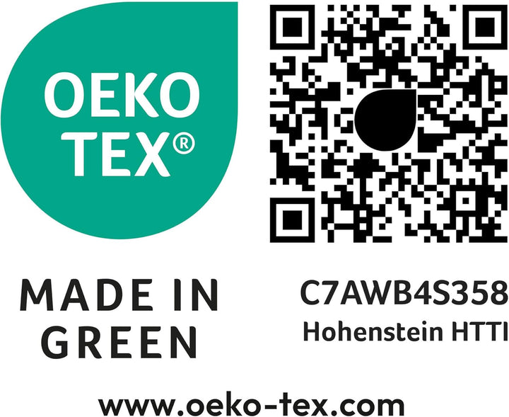 Kaeppel Mako Satin Bettwäsche mit Reissverschluss 155x220 80x80 (584 Natur) Natur 155 x 220 cm, Natu