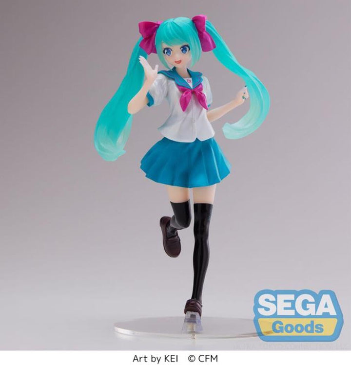 SEGA Goods Hatsune Miku – 16. Geburtstag zu KEI – Figur Luminasta, 18 cm