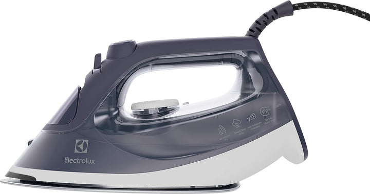 Electrolux Bügeleisen Refine 600 E6SI1-2MN, Dampfbügeleisen mit Kratzfestem GLISSIUM 175-Sohle, Selb