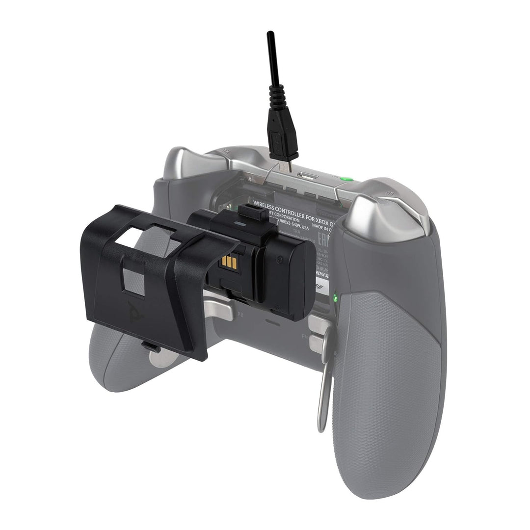 PDP Gaming Play and Charge Kit für Xbox Series X/S, Xbox One: schwarz, 20 hour battery life, 10 foot