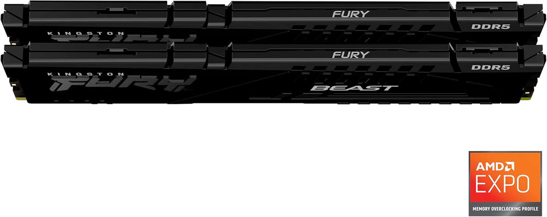 Kingston FURY Beast DDR5 16GB 5600MT/s DDR5 CL36 DIMM Desktop Gaming Speicher Kit mit 2- KF556C36BBE