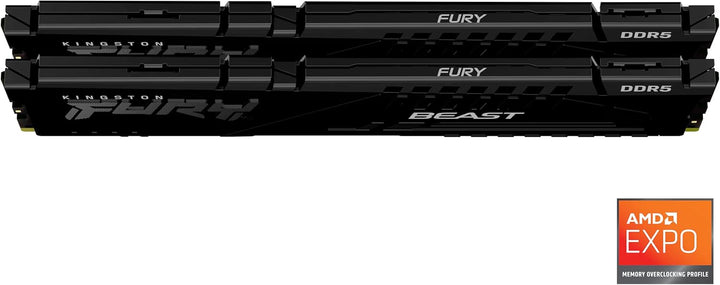 Kingston FURY Beast DDR5 16GB 5600MT/s DDR5 CL36 DIMM Desktop Gaming Speicher Kit mit 2- KF556C36BBE