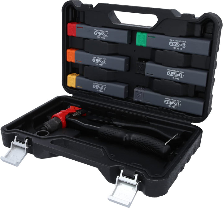 KS Tools 150.9850 3 in 1 Handnietzangen-Satz, 12-tlg.