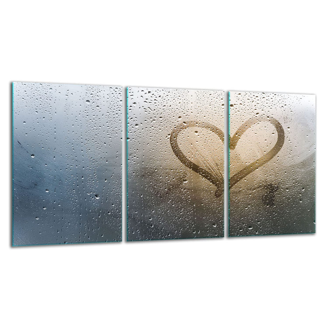 TMK ArtDeko Herdabdeckplatte 3 Teilig 3x30x52 cm - Spritzschutz Herdabdeckung – Herdschutz aus Siche