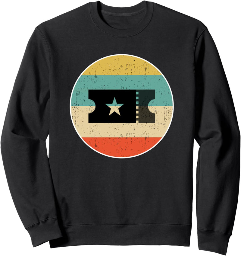 Movie Watching Retro Geschenk Sweatshirt