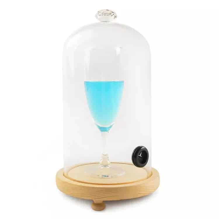 Ziva Glasglocke für Cocktails Rauchen