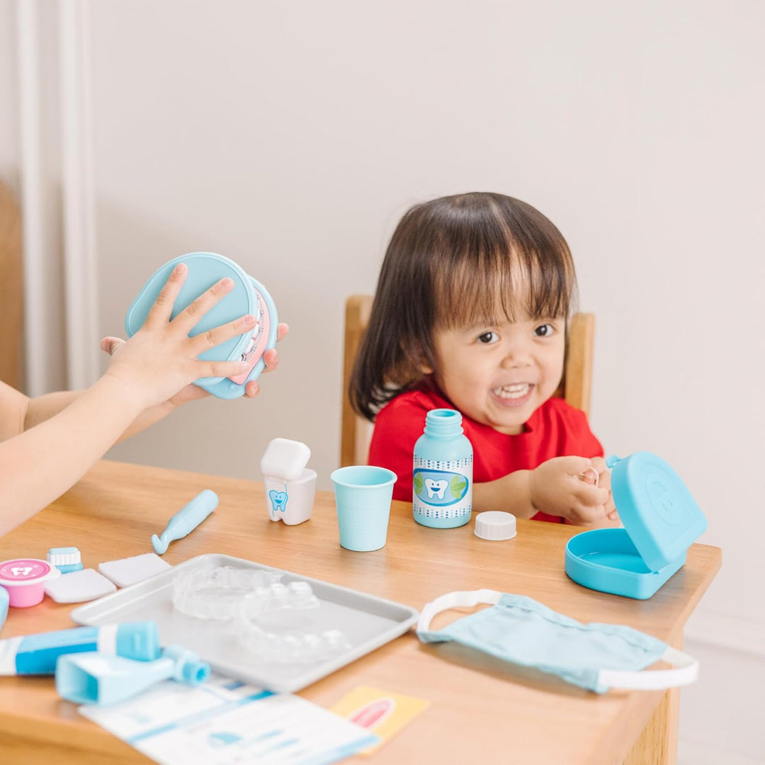 Melissa & Doug Zahnarzt Spielzeug Set Jungen & Mädchen | Geschenk für Kinder | Rollenspiele Kinder a