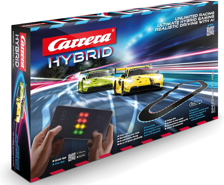 Carrera HYBRID Speedway to Hell I Rennspass der neuen Generation - Legendäre Rennboliden Porsche 911