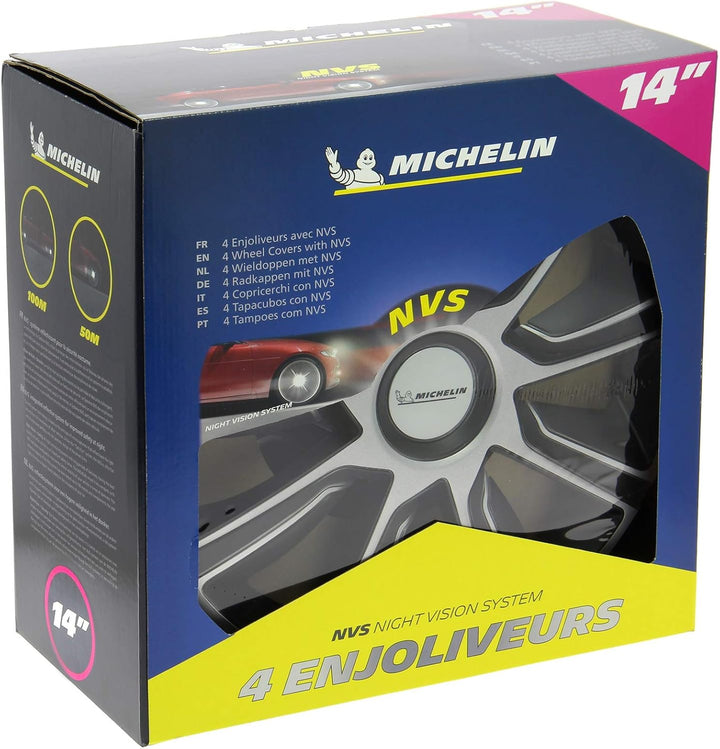 MICHELIN 009113 Felgensatz, 4 Stück, 14 Zoll, NVS 49, zweifarbig, 14 zoll