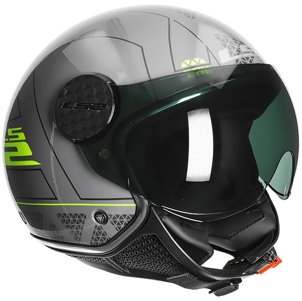 LS2, Casque jethelm Sphere lux linus Nardo grau, S, S Nardo grau