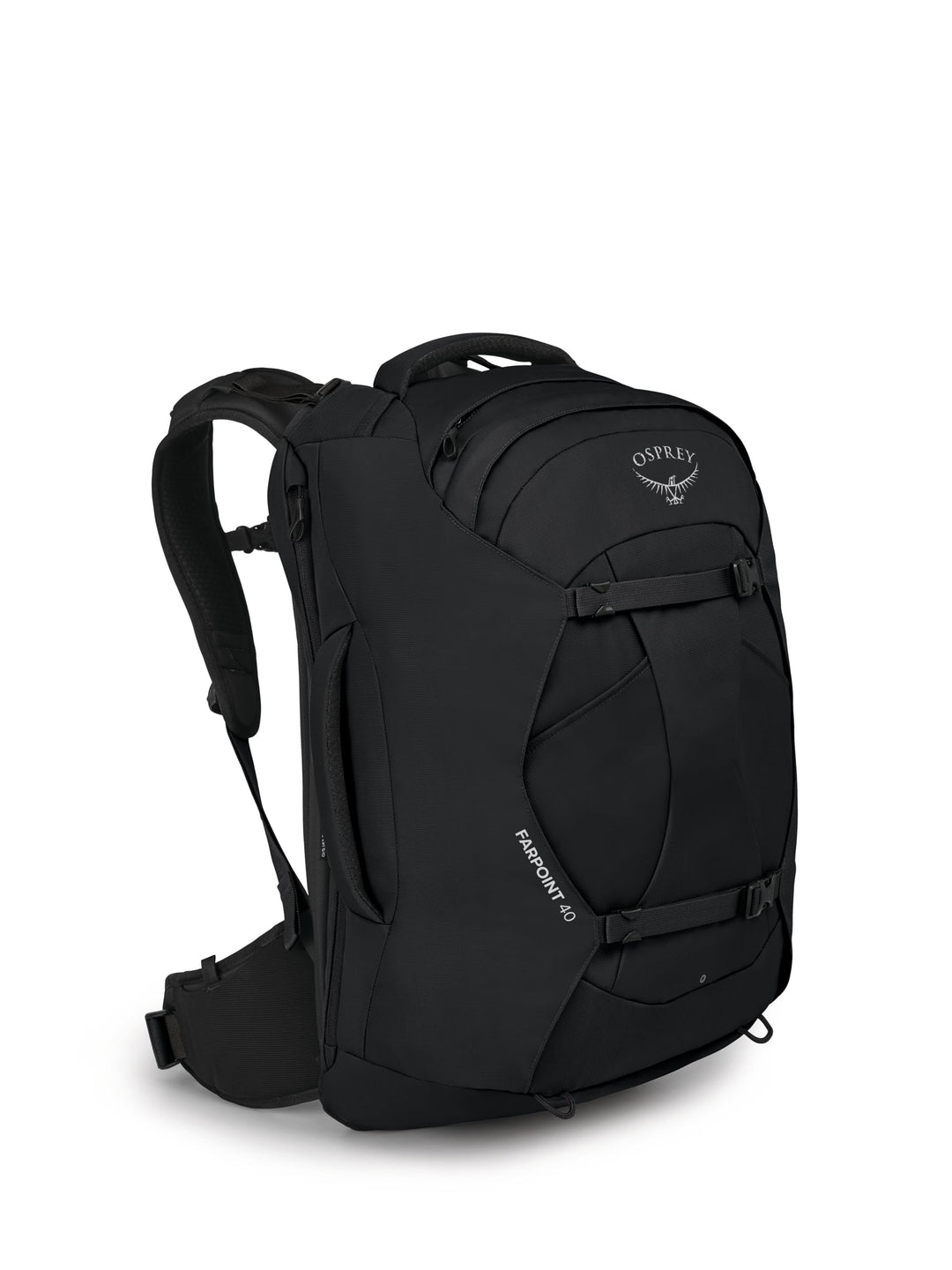 Osprey Herren Farpoint Herren Reiserucksack Rucksack (1er Pack) O/S - Fassungsvermögen 40L Schwarz,