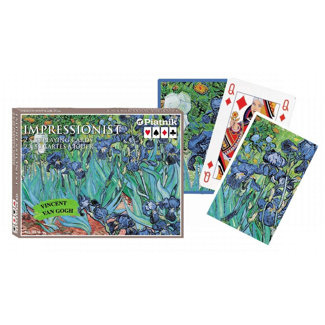 Piatnik 2376 - Spielkarten-Set Van Gogh - Iris